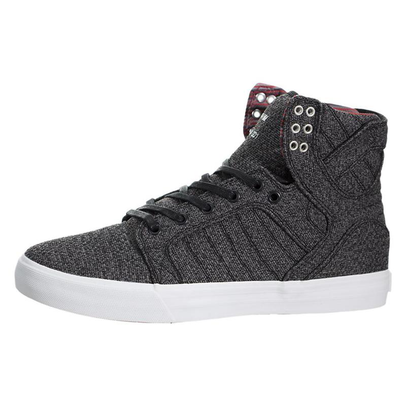 Supra SKYTOP Sneaker High Damen Grau Bestellen RKWTN7209